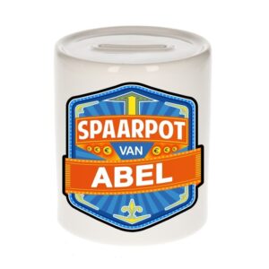 Kinder cadeau spaarpot voor een Abel 10098024