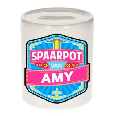 Kinder cadeau spaarpot voor een Amy 10113106