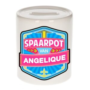 Kinder cadeau spaarpot voor een Angelique 10113109