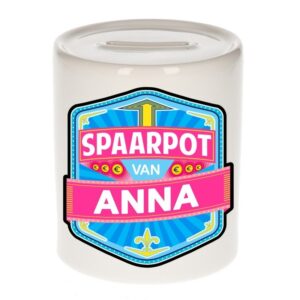 Kinder cadeau spaarpot voor een Anna 10113115