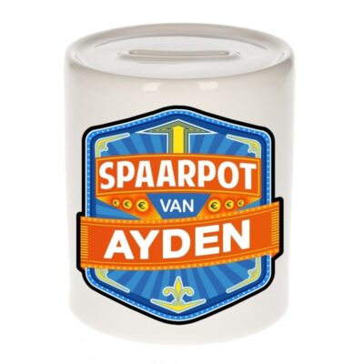 Kinder cadeau spaarpot voor een Ayden 10098040