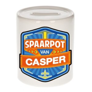 Kinder cadeau spaarpot voor een Casper 10098069