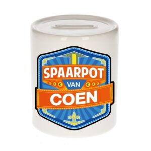 Kinder cadeau spaarpot voor een Coen 10098075