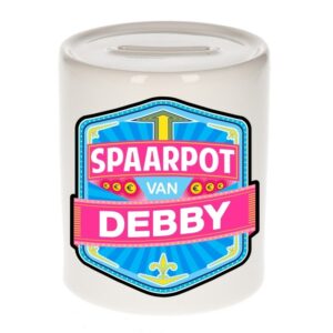 Kinder cadeau spaarpot voor een Debby 10118403