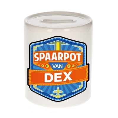 Kinder cadeau spaarpot voor een Dex 10098093