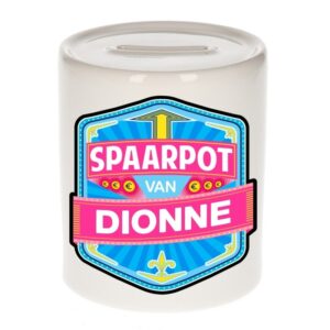 Kinder cadeau spaarpot voor een Dionne 10118408