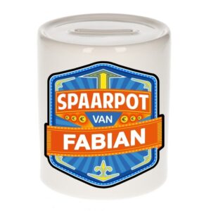 Kinder cadeau spaarpot voor een Fabian 10098404