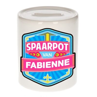 Kinder cadeau spaarpot voor een Fabienne 10118412