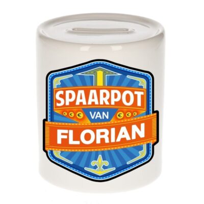 Kinder cadeau spaarpot voor een Florian 10098411