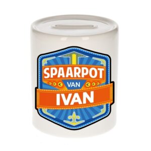 Kinder cadeau spaarpot voor een Ivan 10098428