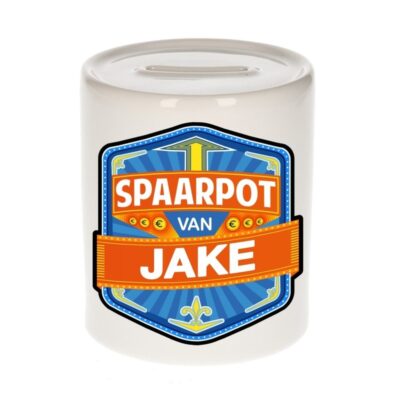 Kinder cadeau spaarpot voor een Jake 10100325