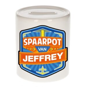 Kinder cadeau spaarpot voor een Jeffrey 10112937