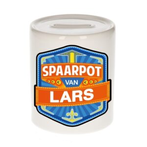 Kinder cadeau spaarpot voor een Lars 10100365