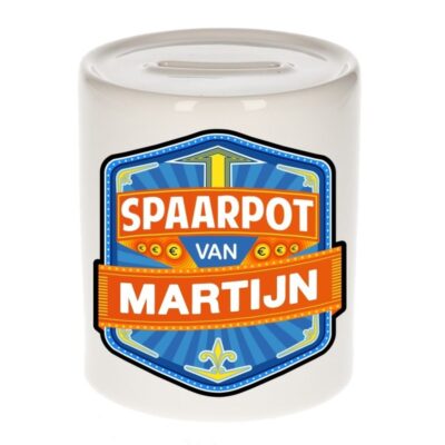 Kinder cadeau spaarpot voor een Martijn 10112975