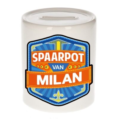 Kinder cadeau spaarpot voor een Milan 10100380