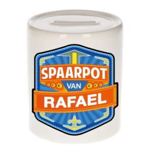 Kinder cadeau spaarpot voor een Rafael 10113013