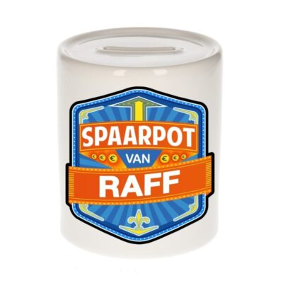 Kinder cadeau spaarpot voor een Raff 10100433