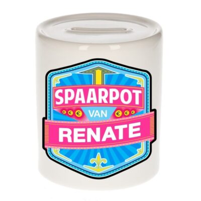 Kinder cadeau spaarpot voor een Renate 10118508