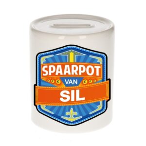 Kinder cadeau spaarpot voor een Sil 10100634