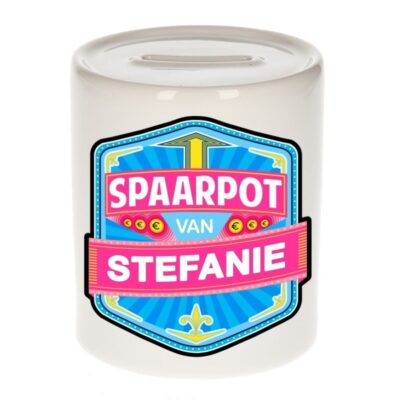 Kinder cadeau spaarpot voor een Stefanie 10118529