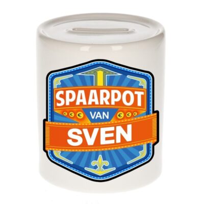 Kinder cadeau spaarpot voor een Sven 10100647