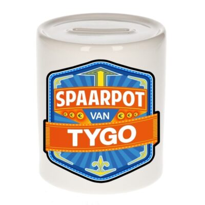 Kinder cadeau spaarpot voor een Tygo 10100658