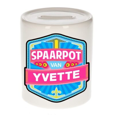 Kinder cadeau spaarpot voor een Yvette 10118539