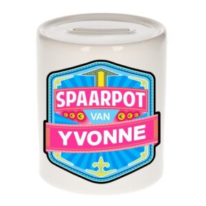 Kinder cadeau spaarpot voor een Yvonne 10118540