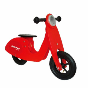 Kinder loopfiets Scooter van hout 10058199