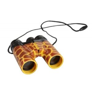 Kinder speelgoed verrekijker giraffe print 11cm 10158786