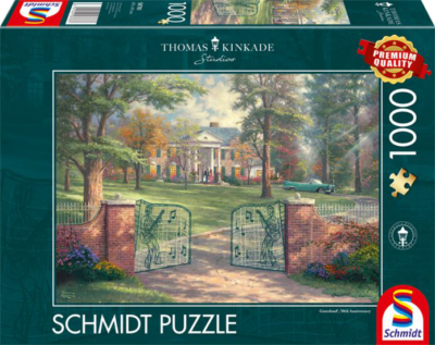 Kinkade Graceland 50th anniversary - 1000 stukjes - Puzzel 13450