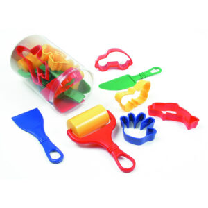 Klei accessoires set 9-delig creatief speelgoed voor kinderen 10240097