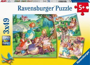 Kleine Prinsessen Puzzel (3x49 stukjes) 31883653213