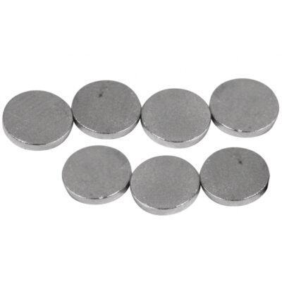 Knutsel magneten 80 stuks rond 6x1 mm 10192288