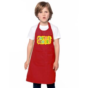 Knutselschort rood kinderen 10120869