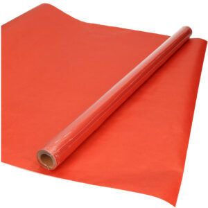 Kraft cadeaupapier/inpakpapier - rood - 70 x 200 cm - 60 grams 10383438