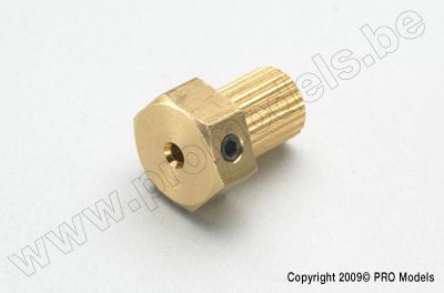 Kruiskoppeling adapter voor 3.2mm as 8665