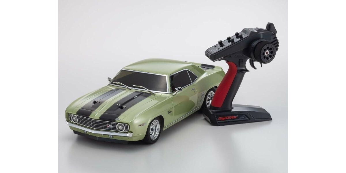 Kyosho Fazer MK2 Chevy Camaro Z28 1969 RTR - Frost Green 33406