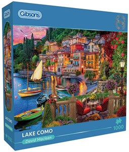 Lake Como Puzzel (1000 stukjes) 37890723405