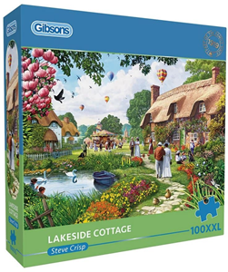 Lakeside Cottage Puzzel (100 XXL stukjes) 38334177074