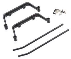 Landing skid set (black-anodized)/ screws (4) (assembled) 11299