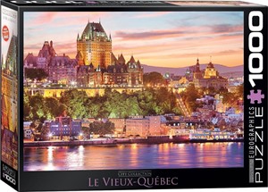 Le Vieux Quebec Puzzel (1000 stukjes) 28139664939