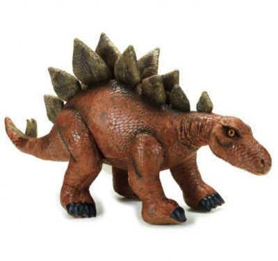 Lelly knuffeldino Stegosaurus junior 72 x 39 cm pluche oranje 941652