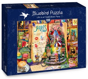 Life is an Open Book Paris Puzzel (1000 stukjes) 26670393431