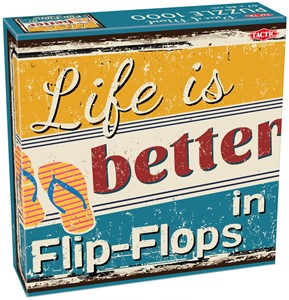 Life is better in Flip-Flops Puzzel (1000 stukjes) 37420044490