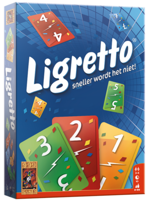 Ligretto blauw - Kaartspel 13450