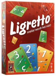 Ligretto rood - Kaartspel 13450