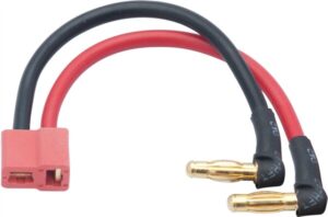 Lipo hardcase kabel voor 4mm plug naar Deans 12643