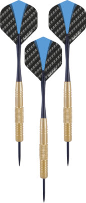 Longfield Games Steeltip Dartpijl Set 22 gram Goud/Blauw 3 stuks 63706