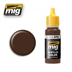 MIG Acrylic Medium Brown 17ml 18063